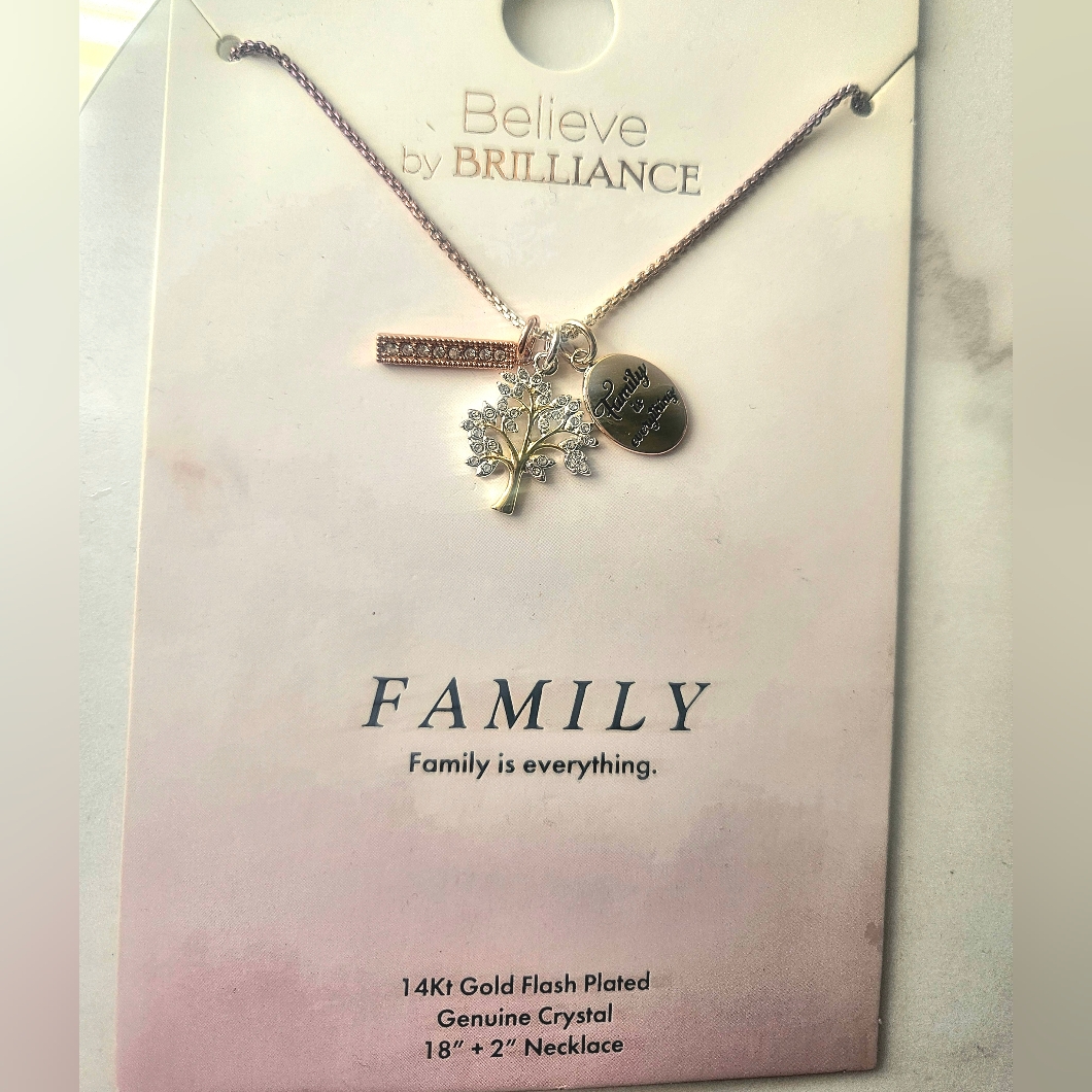 14kt Gold Flash Plated Genuine Crystal 18